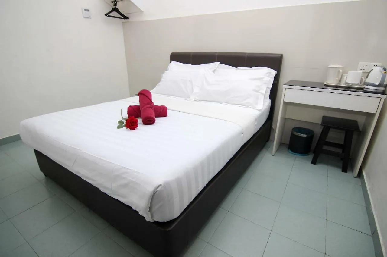 Rose Cottage Hotel Taman Johor Jaya Johor Bahru Malezja